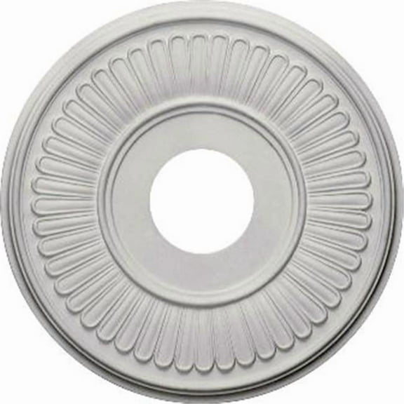 Ekena Millwork 15 3/4"OD x 3 7/8"ID x 3/4"P Berkshire Ceiling Medallion (Fits Canopies up to 7")