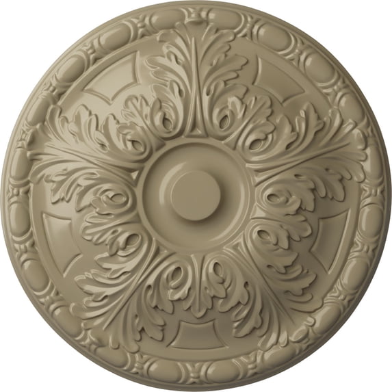 Ekena Millwork 15 3/4"OD x 5/8"P Granada Ceiling Medallion (Fits Canopies up to 4 1/4"), Hand-Painted Gobi Desert