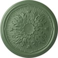 thumbnail image 1 of Ekena Millwork 15 3/4"OD x 5/8"P Luton Ceiling Medallion (Fits Canopies up to 1 1/8"), Hand-Painted Athenian Green, 1 of 6