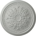 thumbnail image 1 of Ekena Millwork 15 3/4"OD x 5/8"P Luton Ceiling Medallion (Fits Canopies up to 1 1/8"), Hand-Painted Frost, 1 of 6