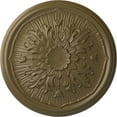thumbnail image 1 of Ekena Millwork 15 3/4"OD x 5/8"P Luton Ceiling Medallion (Fits Canopies up to 1 1/8"), Hand-Painted Mississippi Mud, 1 of 6