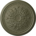 thumbnail image 1 of Ekena Millwork 15 3/4"OD x 5/8"P Luton Ceiling Medallion (Fits Canopies up to 1 1/8"), Hand-Painted Spartan Stone, 1 of 6