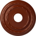 thumbnail image 1 of Ekena Millwork 15 3/8"OD x 3 5/8"ID x 1"P Dublin Ceiling Medallion (Fits Canopies up to 8 1/4"), Hand-Painted Firebrick, 1 of 6