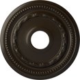 thumbnail image 1 of Ekena Millwork 15 3/8"OD x 3 5/8"ID x 1"P Federal Ceiling Medallion (Fits Canopies up to 8 1/2"), Hand-Painted Stone Hearth, 1 of 6