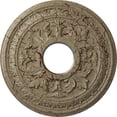 thumbnail image 1 of Ekena Millwork 15 3/8"OD x 4 1/4"ID x 1 1/2"P Baltimore Ceiling Medallion (Fits Canopies up to 5 1/2"), Hand-Painted Gobi Desert Crackle, 1 of 6