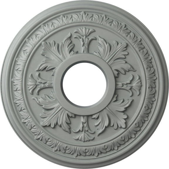 Ekena Millwork 15 3/8"OD x 4 1/4"ID x 1 1/2"P Baltimore Ceiling Medallion (Fits Canopies up to 5 1/2")