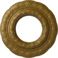 thumbnail image 1 of Ekena Millwork 15 3/8"OD x 7"ID x 1"P Lisbon Ceiling Medallion (Fits Canopies up to 7"), Hand-Painted Gold, 1 of 5
