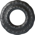 thumbnail image 1 of Ekena Millwork 15 3/8"OD x 7"ID x 1"P Lisbon Ceiling Medallion (Fits Canopies up to 7"), Hand-Painted Pewter, 1 of 5