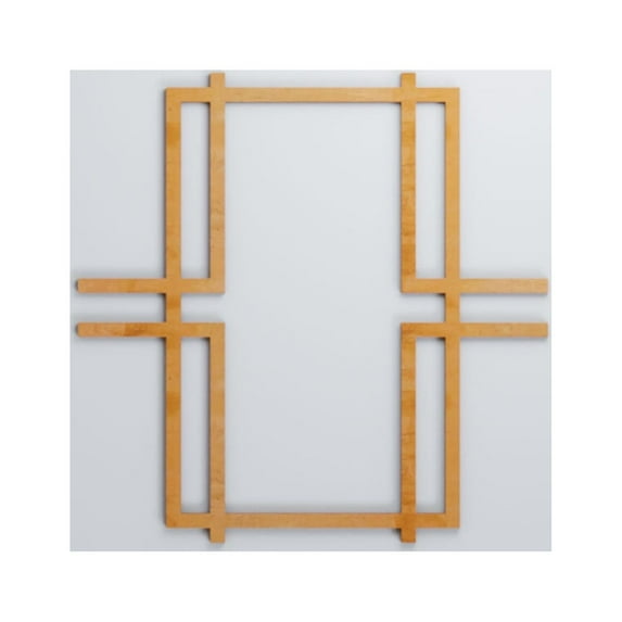 Ekena Millwork 15 3/8"W x 15 3/8"H x 1/4"T Medium Granby Decorative Fretwork Wood Wall Panels, Alder