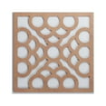 thumbnail image 1 of Ekena Millwork 15 3/8"W x 15 3/8"H x 1/4"T Medium Harlingen Decorative Fretwork Wood Wall Panels, Wood (Paint Grade), 1 of 18