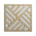 thumbnail image 1 of Ekena Millwork 15 3/8"W x 15 3/8"H x 3/8"T Medium Allen Decorative Fretwork Wood Wall Panels, Birch, 1 of 3