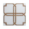 thumbnail image 1 of Ekena Millwork 15 3/8"W x 15 3/8"H x 3/8"T Medium Englewood Decorative Fretwork Wood Wall Panels, Walnut, 1 of 3