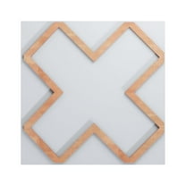 Ekena Millwork 15 3/8"W x 15 3/8"H x 3/8"T Medium Fowler Decorative Fretwork Wood Wall Panels, Cherry