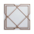 thumbnail image 1 of Ekena Millwork 15 3/8"W x 15 3/8"H x 3/8"T Medium Kiowa Decorative Fretwork Wood Wall Panels, Wood (Paint Grade), 1 of 2