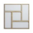thumbnail image 1 of Ekena Millwork 15 3/8"W x 15 3/8"H x 3/8"T Medium Sheffield Decorative Fretwork Wood Wall Panels, Hickory, 1 of 2