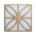 thumbnail image 1 of Ekena Millwork 15 3/8"W x 15 3/8"H x 3/8"T Medium Swansea Decorative Fretwork Wood Wall Panels, Hickory, 1 of 2