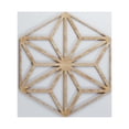 thumbnail image 1 of Ekena Millwork 15 3/8"W x 17 3/4"H x 3/8"T Medium Hampton Decorative Fretwork Wood Wall Panels, Red Oak, 1 of 2
