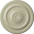 thumbnail image 1 of Ekena Millwork 15 7/8"OD x 1 1/2"P Kepler Traditional Ceiling Medallion (For Canopies up to 3 3/4"), Hand-Painted Clear Yellow, 1 of 5