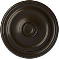 thumbnail image 1 of Ekena Millwork 15 7/8"OD x 1 1/2"P Kepler Traditional Ceiling Medallion (For Canopies up to 3 3/4"), Hand-Painted Stone Hearth, 1 of 5