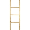 thumbnail image 1 of Ekena Millwork 15"W x 48"H x 3 1/2"D Vintage Farmhouse 3 Rung Ladder, Barnwood Decor Collection, Natural Barnwood, 1 of 13