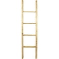 thumbnail image 1 of Ekena Millwork 15"W x 60"H x 3 1/2"D Vintage Farmhouse 4 Rung Ladder, Barnwood Decor Collection, Natural Barnwood, 1 of 13