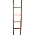 thumbnail image 1 of Ekena Millwork 15"W x 60"H x 3 1/2"D Vintage Farmhouse 4 Rung Ladder, Barnwood Decor Collection, Salvaged Red, 1 of 13