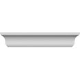 thumbnail image 1 of Ekena Millwork 154" Bottom Width x 163 3/4" Top Width x 9 5/8"H x 1 1/4"P Ashford Crosshead, 1 of 24