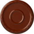 thumbnail image 1 of Ekena Millwork 16 1/2"OD x 1 1/2"P Medea Ceiling Medallion (Fits Canopies up to 5 1/2"), Hand-Painted Firebrick, 1 of 6