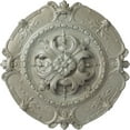 thumbnail image 1 of Ekena Millwork 16 1/2"OD x 2 3/8"P Southampton Ceiling Medallion, Hand-Painted Flash Gold, 1 of 6