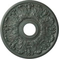 thumbnail image 1 of Ekena Millwork 16 1/2"OD x 3 5/8"ID x 1 1/8"P Apollo Ceiling Medallion (Fits Canopies up to 5 5/8"), Hand-Painted Cloud Burst Crackle, 1 of 6