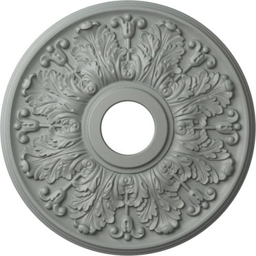Ekena Millwork 16 1/2"OD x 3 5/8"ID x 1 1/8"P Apollo Ceiling Medallion (Fits Canopies up to 5 5/8")