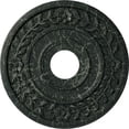 thumbnail image 1 of Ekena Millwork 16 1/4"OD x 3 5/8"ID x 1"P Wreath Ceiling Medallion (Fits Canopies up to 5 1/2"), Hand-Painted Painted Turtle Crackle, 1 of 6