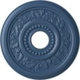 thumbnail image 1 of Ekena Millwork 16 1/8"OD x 3 1/2"ID x 7/8"P Genevieve Ceiling Medallion (Fits Canopies up to 3 1/2"), Hand-Painted Americana, 1 of 6