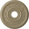 thumbnail image 1 of Ekena Millwork 16 1/8"OD x 3 1/2"ID x 7/8"P Genevieve Ceiling Medallion (Fits Canopies up to 3 1/2"), Hand-Painted Gobi Desert, 1 of 6