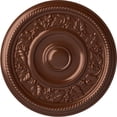 thumbnail image 1 of Ekena Millwork 16 1/8"OD x 3/4"P Tyrone Ceiling Medallion (Fits Canopies up to 6 3/4"), Hand-Painted Copper Penny, 1 of 6