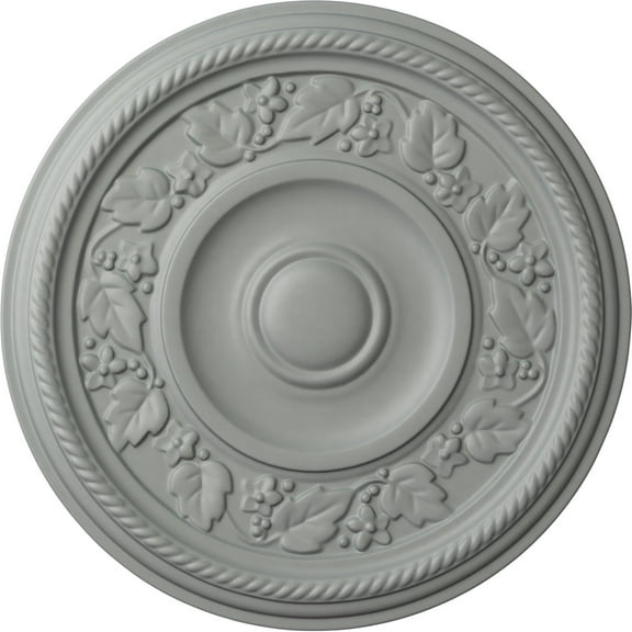 Ekena Millwork 16 1/8"OD x 3/4"P Tyrone Ceiling Medallion (Fits Canopies up to 6 3/4")