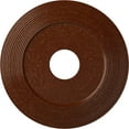 thumbnail image 1 of Ekena Millwork 16 1/8"OD x 3 5/8"ID x 1"P Adonis Ceiling Medallion (Fits Canopies up to 10 1/4"), Hand-Painted Burnished Mahogany Crackle, 1 of 6