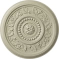 thumbnail image 1 of Ekena Millwork 16 1/8"OD x 5/8"P Marseille Ceiling Medallion (Fits Canopies up to 4 1/4"), Hand-Painted Clear Yellow, 1 of 6