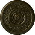 thumbnail image 1 of Ekena Millwork 16 1/8"OD x 5/8"P Marseille Ceiling Medallion (Fits Canopies up to 4 1/4"), Hand-Painted Green Gold, 1 of 6