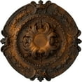 thumbnail image 1 of Ekena Millwork 16 3/8"OD x 1 3/4"P Southampton Ceiling Medallion (Fits Canopies up to 2 3/4"), Hand-Painted Rust, 1 of 6