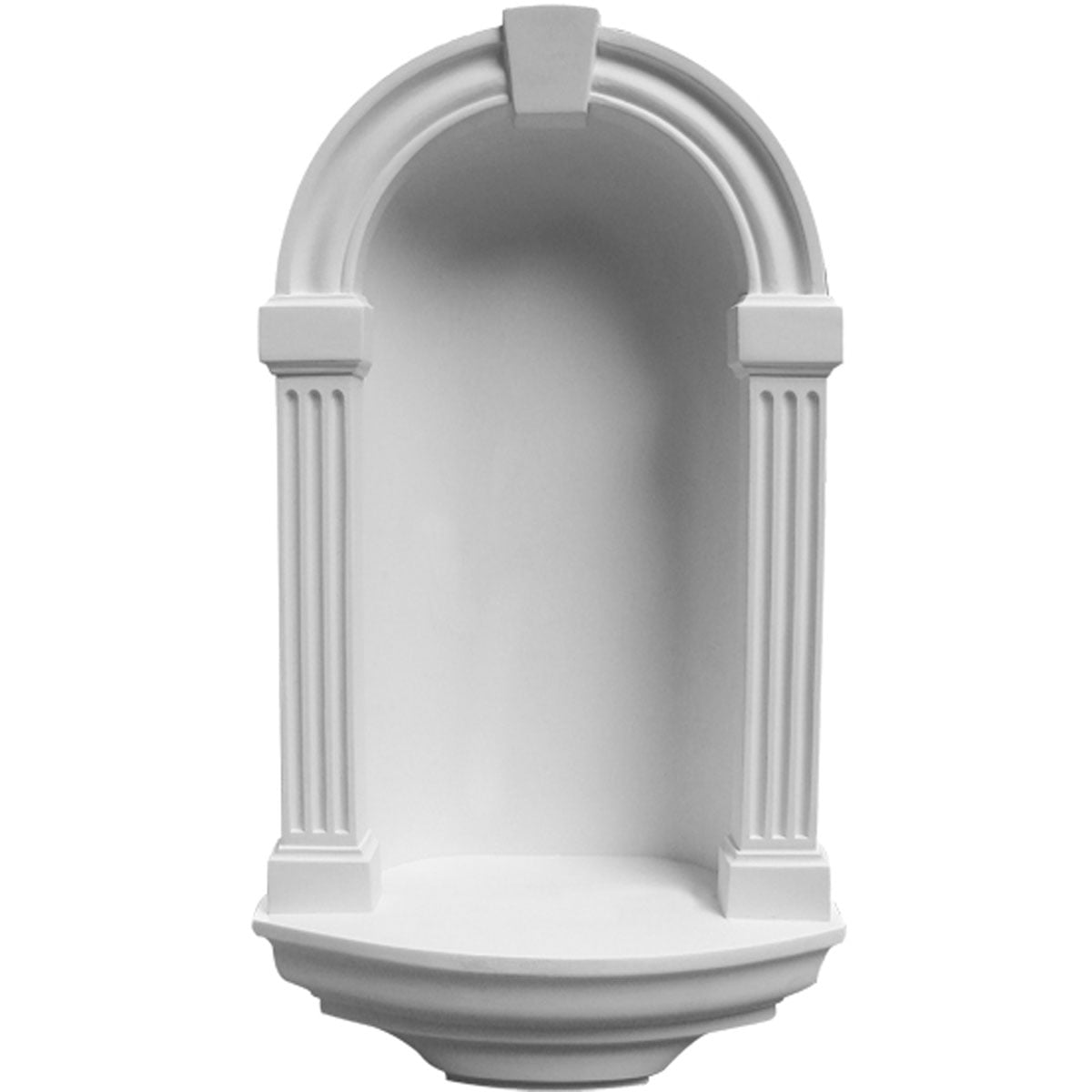 Ekena Millwork 16 3 8 W X 30 H X 8 1 4 D Alexandria Wall Niche RO 12 ekena-millwork-16-3-8-w-x-30-h-x-8-1-4-d-alexandria-wall-niche-ro-12