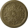 thumbnail image 1 of Ekena Millwork 16 7/8"OD x 1 1/2"P Swindon Ceiling Medallion (Fits Canopies up to 2 7/8"), Hand-Painted Mississippi Mud Crackle, 1 of 6