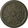 thumbnail image 1 of Ekena Millwork 16 7/8"OD x 1 1/2"P Swindon Ceiling Medallion (Fits Canopies up to 2 7/8"), Hand-Painted Witch Hazel, 1 of 6