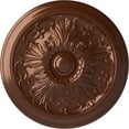 thumbnail image 1 of Ekena Millwork 16 7/8"OD x 5/8"P Vienna Ceiling Medallion (Fits Canopies up to 3 1/4"), Hand-Painted Copper Penny, 1 of 6