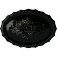 thumbnail image 1 of Ekena Millwork 16 7/8"W x 11 3/4"H x 1 1/2"P Oxford Ceiling Medallion, Hand-Painted Black Pearl, 1 of 5