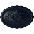 thumbnail image 1 of Ekena Millwork 16 7/8"W x 11 3/4"H x 1 1/2"P Oxford Ceiling Medallion, Hand-Painted Midnight Dream, 1 of 5