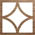 thumbnail image 1 of Ekena Millwork 16"OD x 10 1/4"ID x 3/8"T Statesman Wood Fretwork Pierced Ceiling Medallion, Walnut, 1 of 3