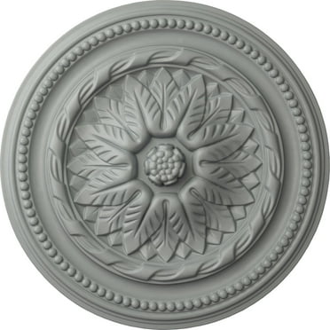 Ekena Millwork 16"OD x 2 1/4"P Wigan Ceiling Medallion