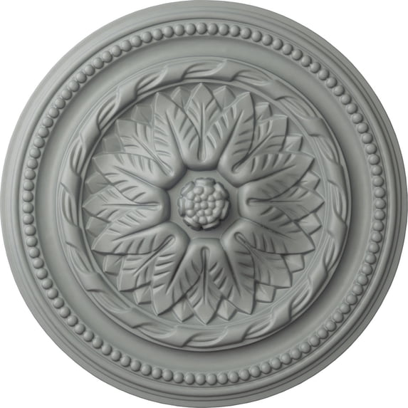Ekena Millwork 16"OD x 2 1/4"P Wigan Ceiling Medallion