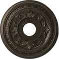 thumbnail image 1 of Ekena Millwork 16"OD x 3 1/2"ID x 1"P Baltimore Thermoformed PVC Ceiling Medallion (Fits Canopies up to 6 1/2"), Metallic Dark Bronze, 1 of 5